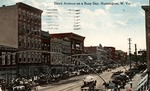 "Third Avenue on a Busy Day" Huntington, W.Va., 1914