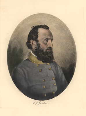 Portrait & Autograph Civil War Confederate General Isaac R Trimble 
