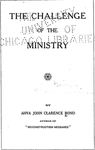 Challenge of the Ministry