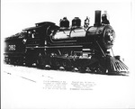 Illinois Central Railroad engine #382, 