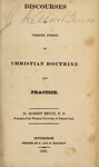Discourses on Various Points of Christian Doctrine and Practice by Robert Bruce