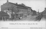 View of Main Street, Clarksburg,W.Va., during War of 1862