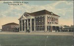 Chesapeake and Ohio R. R. depot, Huntington, W. Va., 1914.