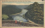 New River canyon from Hawk's Nest State Park, W.Va.