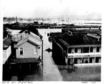 3rd Ave. and 22nd St., looking east from Arthur Hotel to AC&F Plant, March,1913 Flood