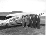Dignitaries at Air Meet, Huntington WVa airport, Sept. 8, 1931