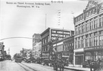 Third ave. looking east from 9th st., Huntington, W. Va., 1914
