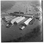 Aerial view: INCO plant & Guyan River, Huntington,WVa, 1937 Flood