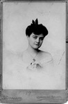 Cabinet card of Ethel Jackson, "Miss Bob White" Co