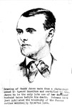 Drawing from photograph of Jesse James