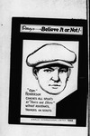 Print of Ripley's "Believe it or Not" column of 1933