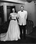 Cam Henderson and dau Camille on her wedding day, Aug. 20, 1952