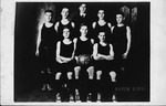 Cam Henderson with Bristol High School team, 1916