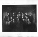Waynesburg College Boarding Club, 1910, Cam Henderson back row 3rd from left