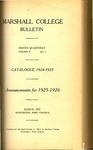 1924-1925 Catalogue of Marshall College