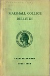 1958-1960 Marshall College Bulletin by Marshall University