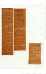 Series III. Folder 3. Articles, n.d. by Melville Homer Cummings