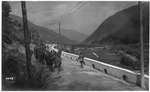 WWI view: Troops heading to action on the Monticelli, August, 1918