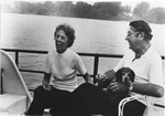 Dr. Charles Hoffman and wife Margaret Lynn on their boat