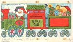 Christmas train coin card