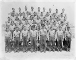 US Marine Corps group photo, probably Camp Lejeune, 1943