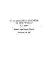 Greatest Business in the World by W. J. Eddy