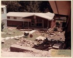 Flood damage, Route 80, Mingo County, W.Va. after the Gilbert Creek Flood by United States Army