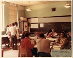 Red Cross HQ, Gilbert Grade School, Mingo County, W.Va. Aug. 1972