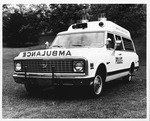 Huntington Police Dept. emergency medical vehicle, 1972