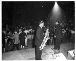 "Top Ten Review" jazz concert, Memorial Field House, Oct. 9, 1955