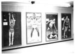 MU basketball stars, inside Memorial Field House, Huntington,WVa, ca.1972