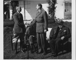 Franklin Delano Roosevelt, Churchill, and Charles DeGaulle at the Casablanca conference, 1943