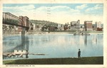 Downtown sky scrapers, Wheeling, W.Va., 1920