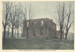 Ruins of Lincoln Co. Courthouse, Hamlin, W.Va.