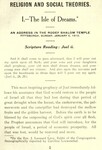 Religion and Social Theories: An Address in the Rodef Shalom Temple, Pittsburgh by Joseph Leonard Levy