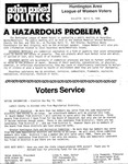 Huntington Area League of Women Voters Bulletin, April 8, 1986