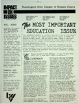 League of Women Voters of the Huntington Area Bulletin, January, 1988