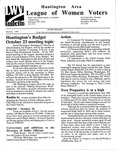 LWV Bulletin, October, 1997 by League of Women Voters of the Huntington Area