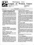 LWV Bulletin, November, 1997 by League of Women Voters of the Huntington Area