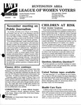 LWV Bulletin, November, 1995