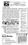LWV Bulletin, February, 1990 by League of Women Voters of the Huntington Area