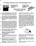 LWV Bulletin, April, 2009 by League of Women Voters of the Huntington Area