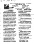 LWV Bulletin, April, 2004 by League of Women Voters of the Huntington Area