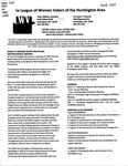 LWV Bulletin, April, 2014 by League of Women Voters of the Huntington Area