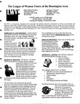 LWV Bulletin, February, 2011 by League of Women Voters of the Huntington Area