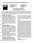 LWV Bulletin, September, 2010 by League of Women Voters of the Huntington Area
