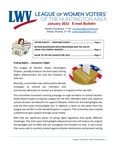 League of Women Voters of the Huntington Area E-mail Bulletin, January 2022