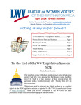 League of Women Voters of the Huntington Area E-mail Bulletin, February, 2024 by League of Women Voters of the Huntington Area