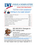 League of Women Voters of the Huntington Area E-mail Bulletin, October, 2025 by League of Women Voters of the Huntington Area