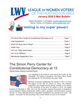 League of Women Voters of the Huntington Area E-mail Bulletin, January, 2026 by League of Women Voters of the Huntington Area